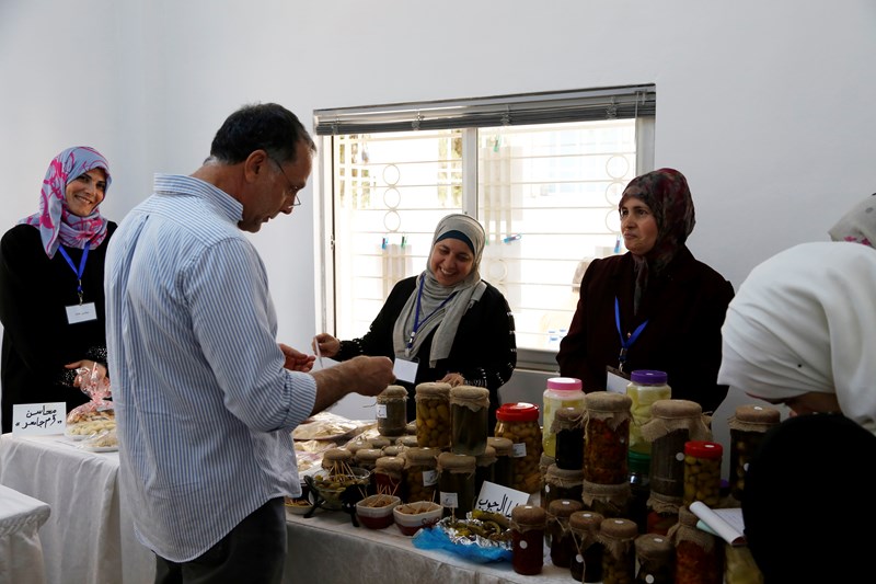 Community Based Businesses Presenting Their Products At Ruwwad Day 2014